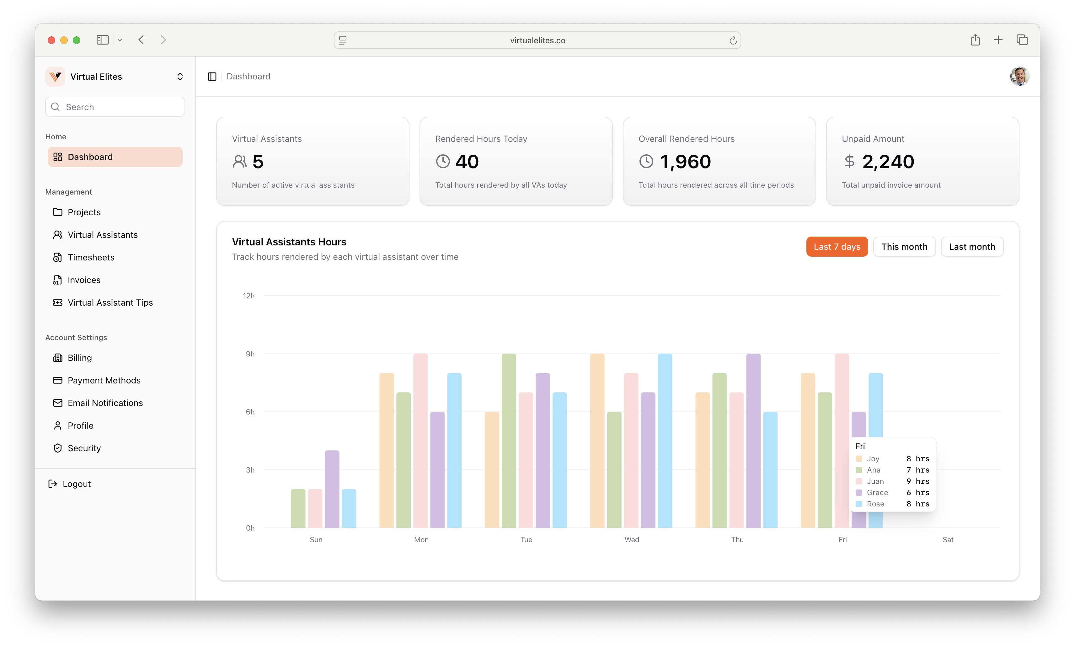 Client portal overview